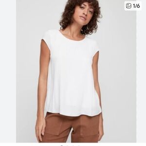 Wilfred Free Juliger Crepe top white